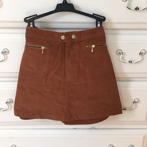 Corduroy Skirt